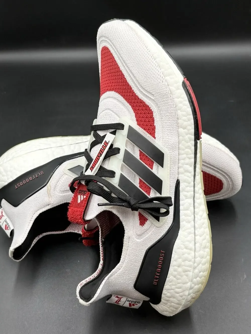 Adidas UltraBoost 21 NCAA Pack Louisville GY0427 Size 9.5